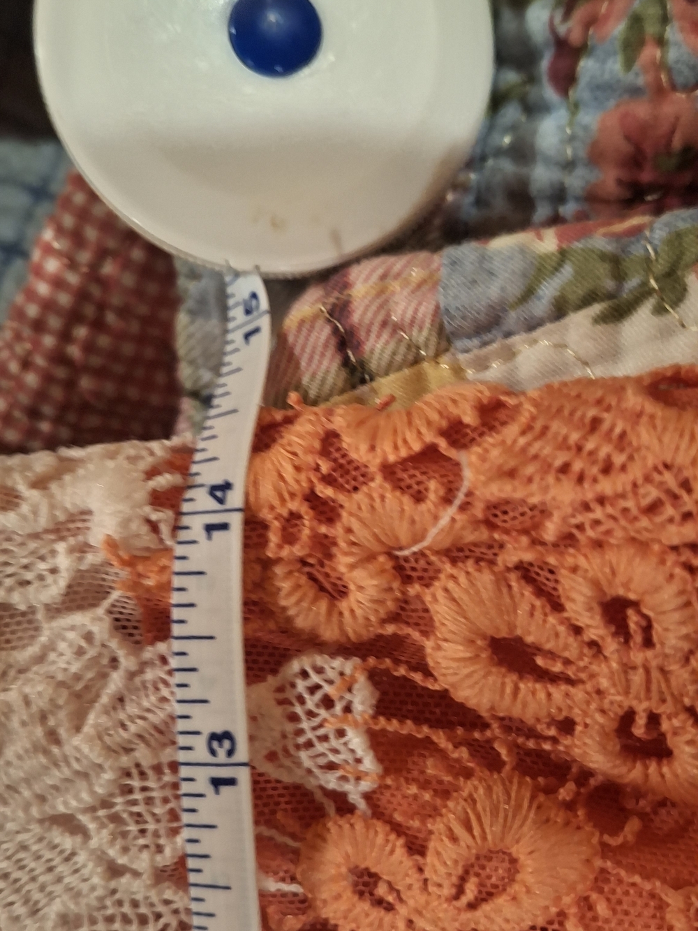 julia jordan Cream and Coral Lace Sheath Dress - Picture 13 of 16